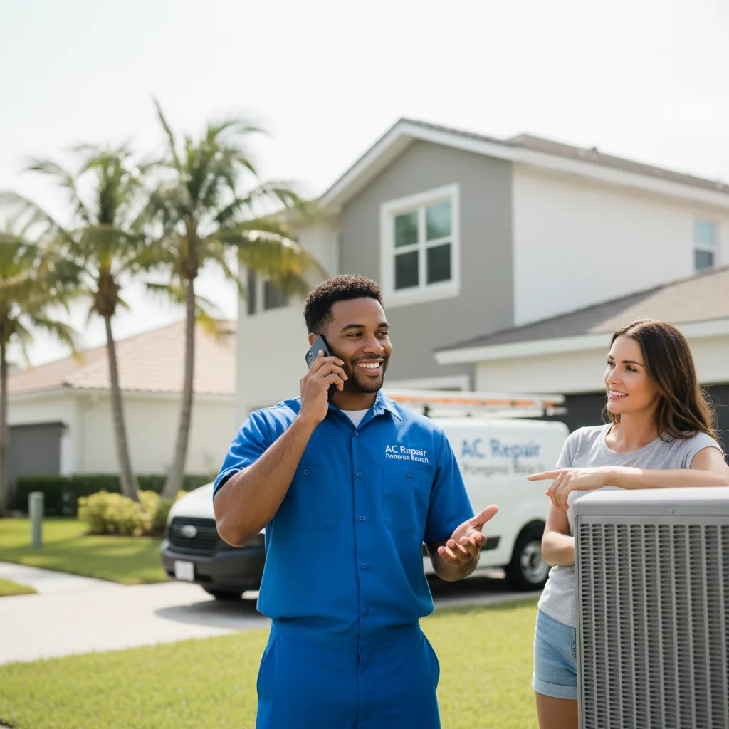 AC Repair Pompano Beach customer support in Emerald Isle